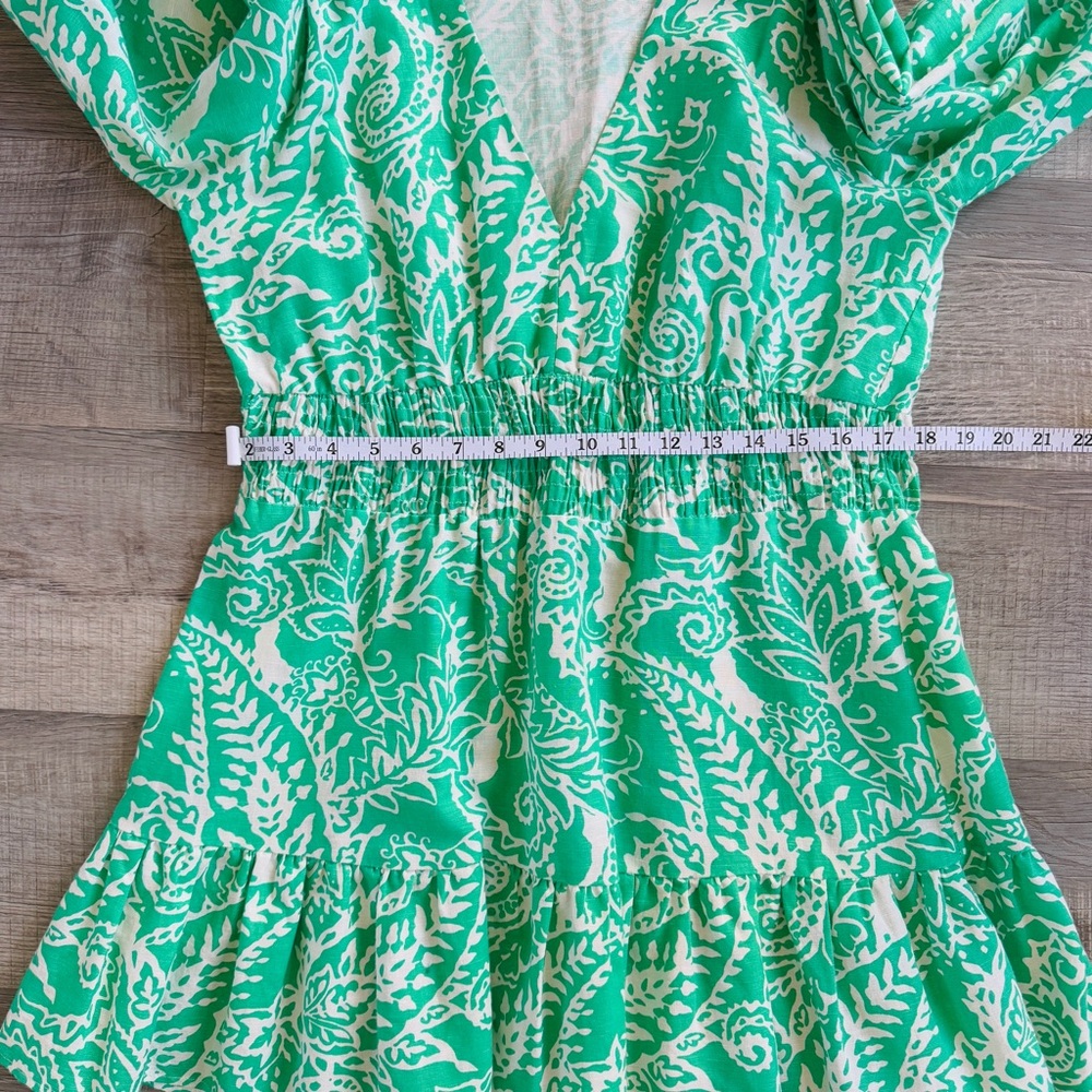 Zara Linen Blend Dress (size M) - Picture 8 of 14